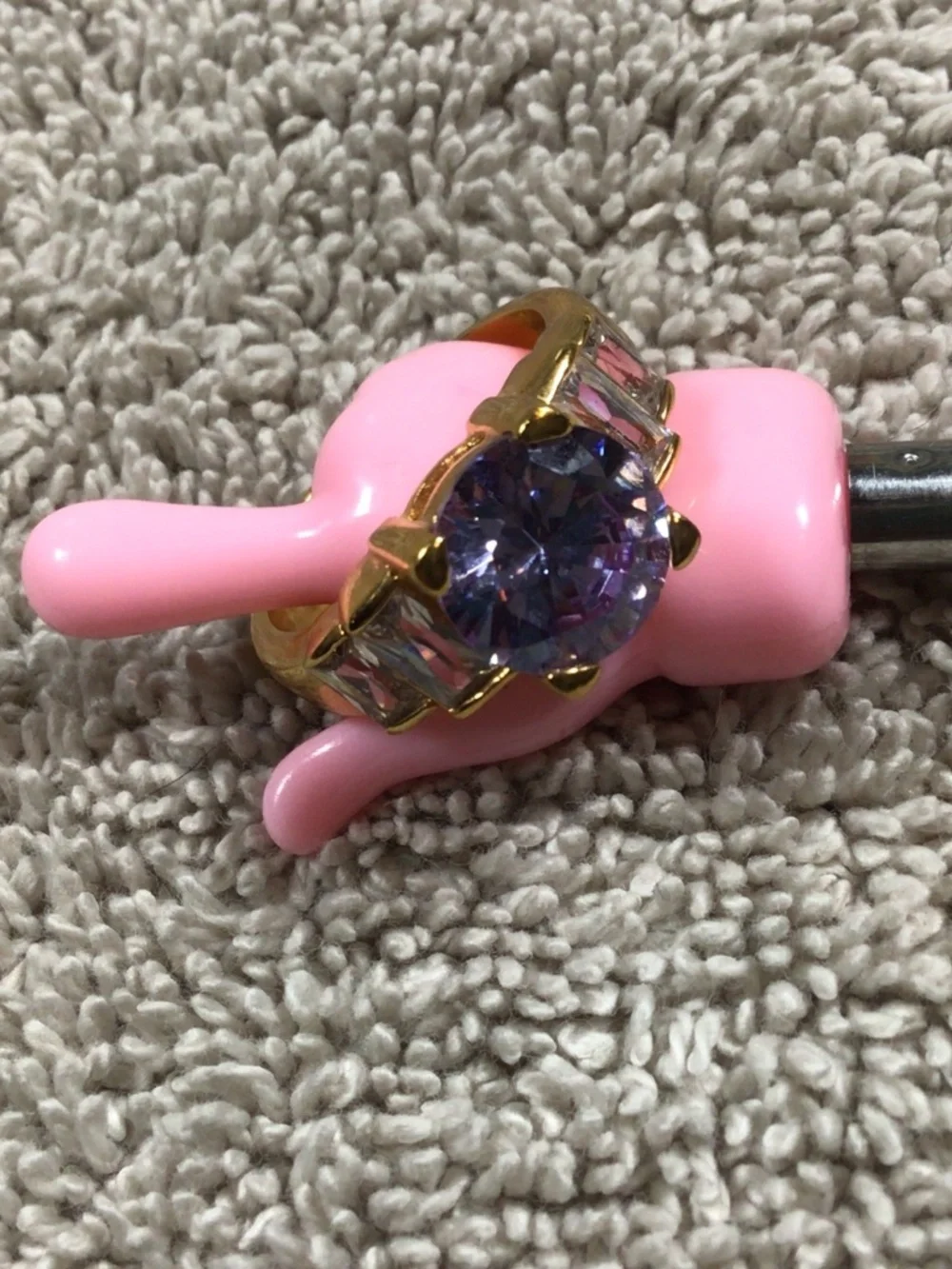 yellow gold fashion ring
